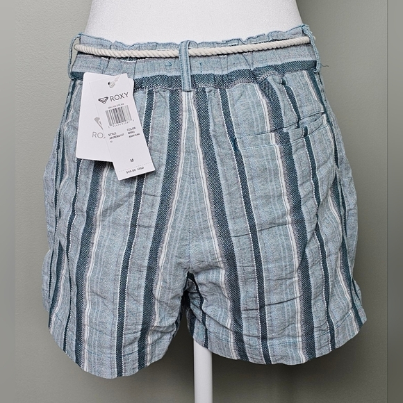 Roxy Sailing Dream Shorts MEDIUM BLUE & WHITE - Picture 5 of 10